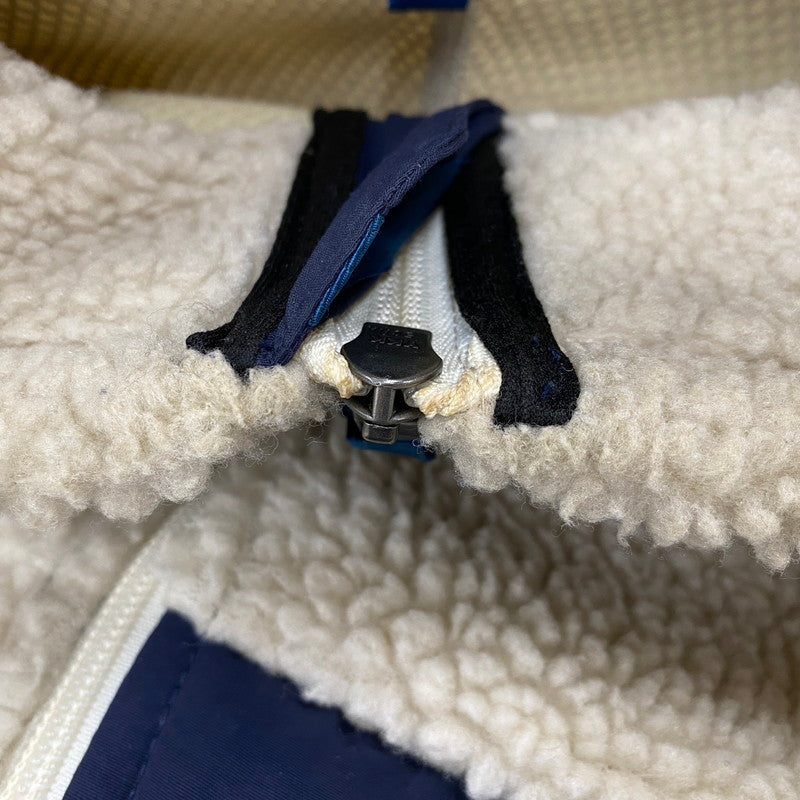 【中古品】【メンズ】 patagonia パタゴニア STY23056FA18 CLASSIC RETRO-X JACKET クラシック レトロX ジャケット アウター 144-260405-kh-13-izu サイズ：M カラー：アイボリー×ネイビー 万代Net店