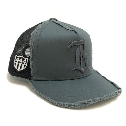 【中古美品】【メンズ】 BEAMS GOLF ビームスゴルフ × YOSHINORI KOTAKE MESH TRACK CAP 81-41-0414-499 メッシュキャップ 帽子 185-260612-rs-07-fur サイズ：F カラー：グレー 万代Net店