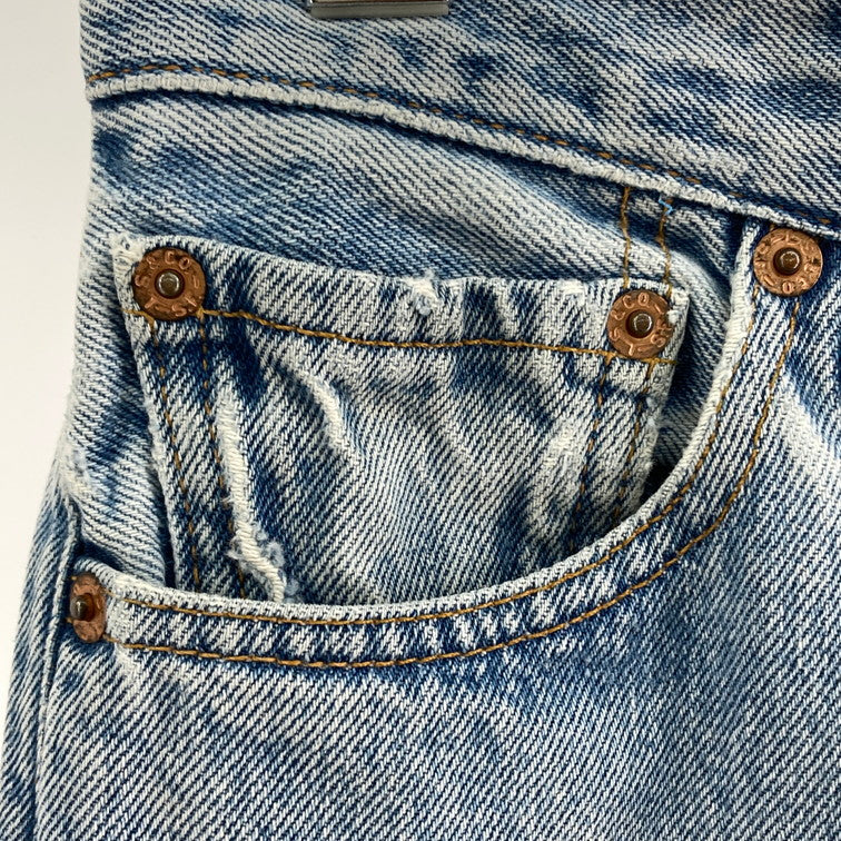【中古品】【メンズ】 Levi's リーバイス 90'S 501 DENIM PANT デニムパンツ 157-260310-WA-04-iwa サイズ：W29 L32 カラー：ライトブルー 万代Net店
