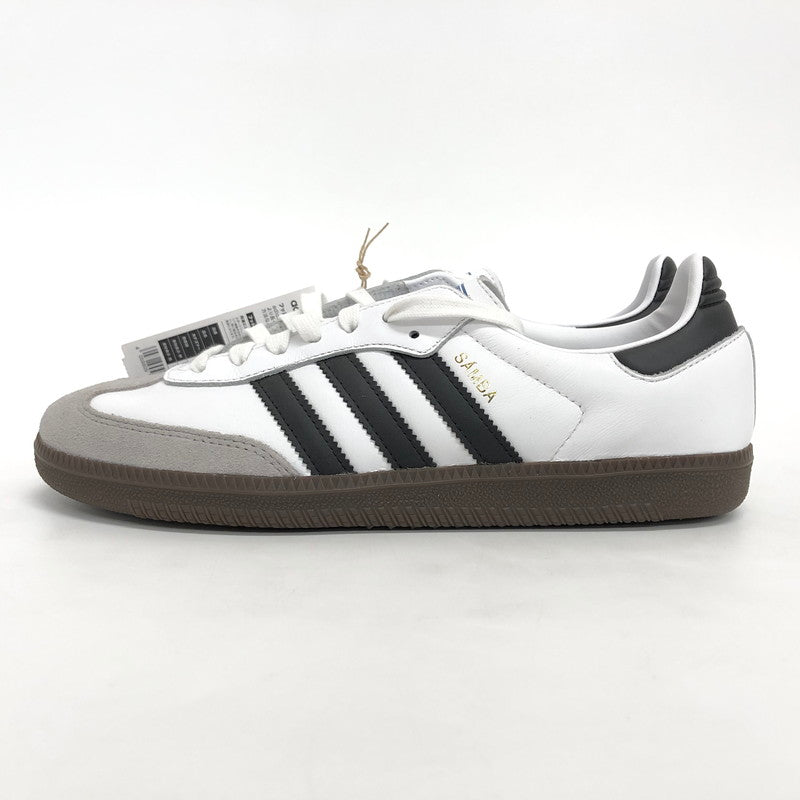 【中古美品】【メンズ】 adidas アディダス SAMBA OG B75806 サンバOG スニーカー シューズ 靴 161-251009-rs-06-fur サイズ：27.0cm US9 カラー：ホワイト/グレー/ブラック 万代Net店