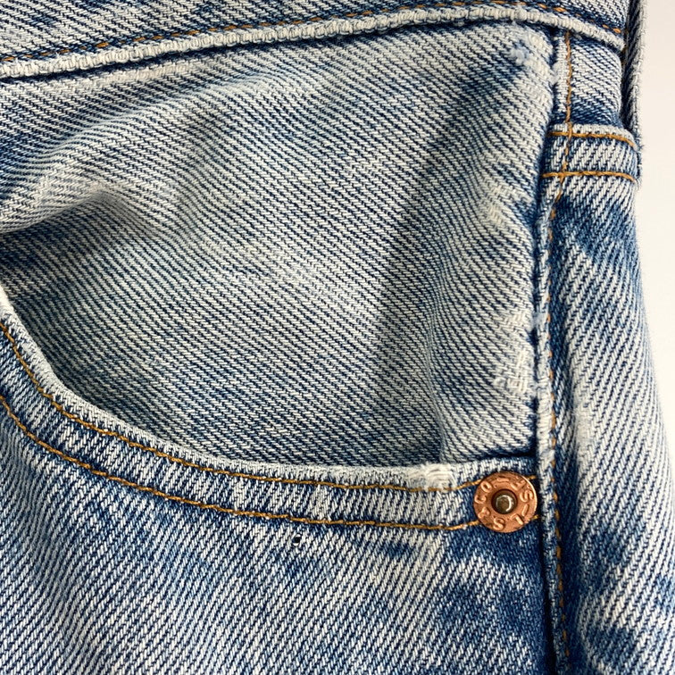 【中古品】【メンズ】 Levi's リーバイス 90'S 501 DENIM PANT デニムパンツ 157-260310-WA-04-iwa サイズ：W29 L32 カラー：ライトブルー 万代Net店