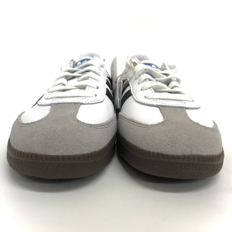 【中古美品】【メンズ】 adidas アディダス SAMBA OG B75806 サンバOG スニーカー シューズ 靴 161-251009-rs-06-fur サイズ：27.0cm US9 カラー：ホワイト/グレー/ブラック 万代Net店