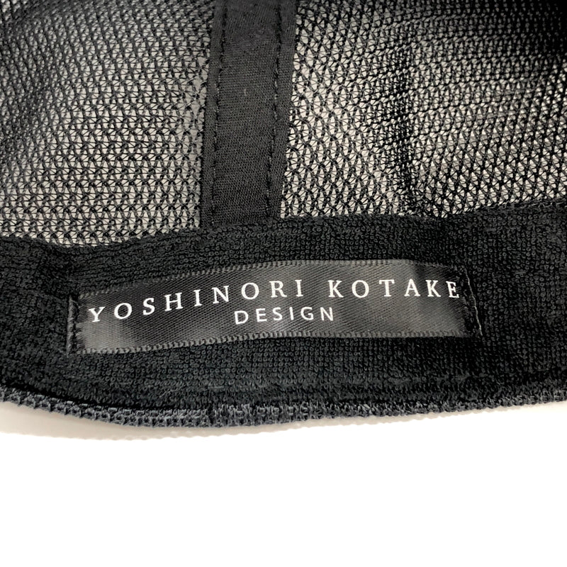 【中古美品】【メンズ】 BEAMS GOLF ビームスゴルフ × YOSHINORI KOTAKE MESH TRACK CAP 81-41-0414-499 メッシュキャップ 帽子 185-260612-rs-07-fur サイズ：F カラー：グレー 万代Net店