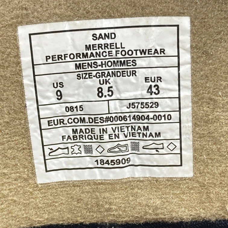 【中古品】【メンズ】 MERRELL メレル J575529 MOAB3 SYNTHETIC MID GORE-TEX スニーカー 162-251203-WA-06-iwa サイズ：27cm カラー：SAND 万代Net店