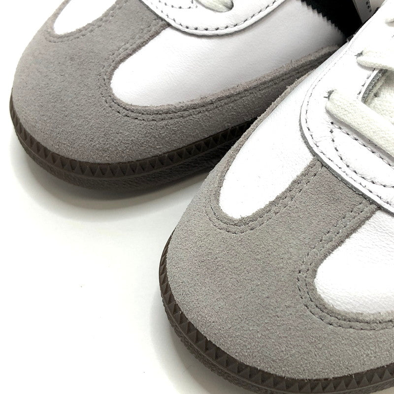 【中古美品】【メンズ】 adidas アディダス SAMBA OG B75806 サンバOG スニーカー シューズ 靴 161-251009-rs-06-fur サイズ：27.0cm US9 カラー：ホワイト/グレー/ブラック 万代Net店