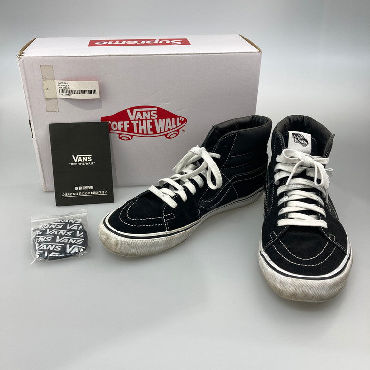 【中古品】【メンズ】 VANS バンズ VANS×SUPREME SK8-HI PRO FUCK THE WORLD スニーカー 163-251204-WA-01-iwa サイズ：28.5cm カラー：BLACK 万代Net店