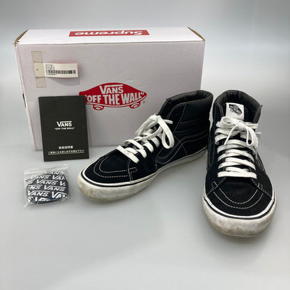 【中古品】【メンズ】 VANS バンズ VANS×SUPREME SK8-HI PRO FUCK THE WORLD スニーカー 163-251204-WA-01-iwa サイズ：28.5cm カラー：BLACK 万代Net店