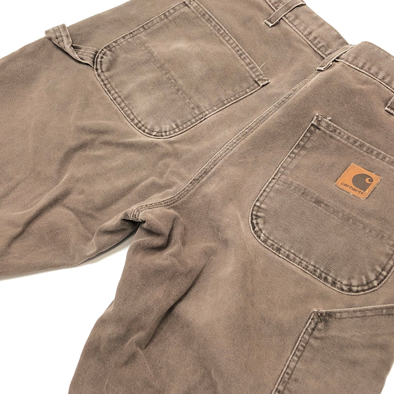 【中古品】【メンズ】 CARHARTT カーハート DUCK WORK PANTS WU0382 ダックワークパンツ ボトムス 古着 157-260825-rs-09-fur サイズ：34×30 カラー：ブラウン 万代Net店