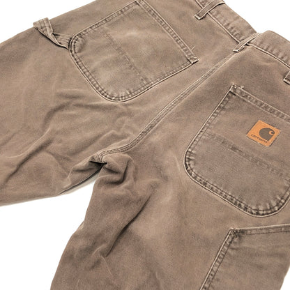 【中古品】【メンズ】 CARHARTT カーハート DUCK WORK PANTS WU0382 ダックワークパンツ ボトムス 古着 157-260825-rs-09-fur サイズ：34×30 カラー：ブラウン 万代Net店