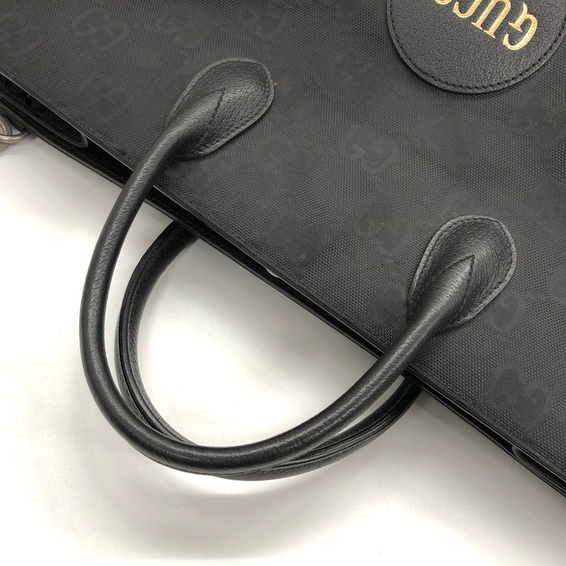 【中古品】【メンズ/レディース】 GUCCI グッチ OFF THE GRID 630353 オフザグリッド 2WAYトートバッグ ショルダー ビッグトート 大容量 鞄 180-250704-rs-01-fur カラー：ブラック 万代Net店