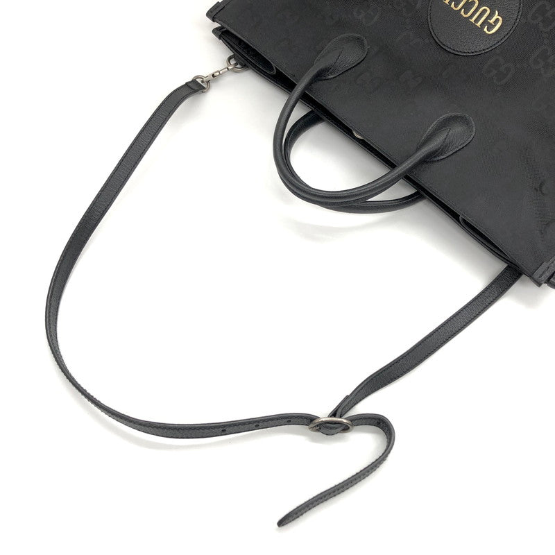 【中古品】【メンズ/レディース】 GUCCI グッチ OFF THE GRID 630353 オフザグリッド 2WAYトートバッグ ショルダー ビッグトート 大容量 鞄 180-250704-rs-01-fur カラー：ブラック 万代Net店