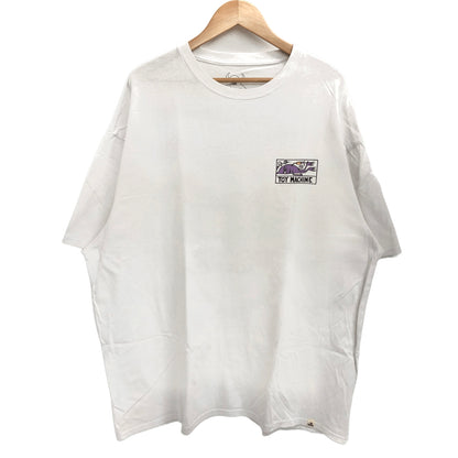 【中古品】【メンズ】 TOY MACHINE トイマシーン PUPPET S/S TEE MTMSCST3 半袖 プリント Tシャツ トップス 142-260826-rs-02-fur サイズ：XL カラー：ホワイト 万代Net店