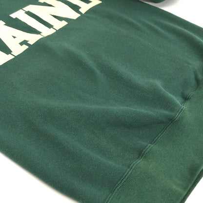 【現状渡し品】【メンズ】 SIGNAL SPORTS シグナルスポーツ MAINE SWEATSHIRT スウェット トレーナー 長袖 トップス 古着 ヴィンテージ 146-260612-rs-10-fur サイズ：XL カラー：グリーン 万代Net店