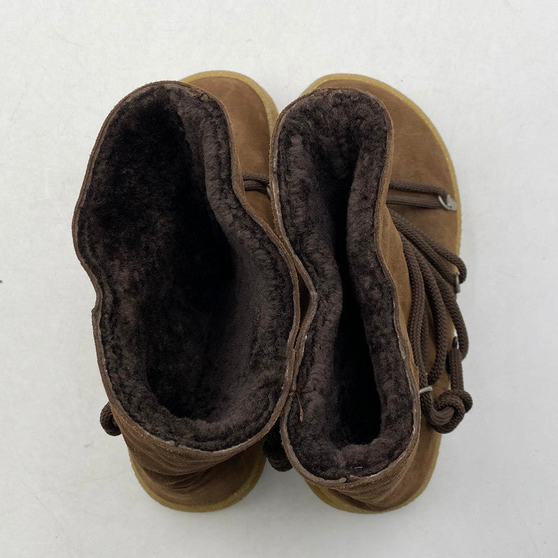 【中古品】【メンズ】 BIRKENSTOCK ビルケンシュトック MASI MOUTON BOOTS ムートンブーツ シューズ 靴 164-250613-as-01-izu サイズ：39 カラー：ブラウン 万代Net店