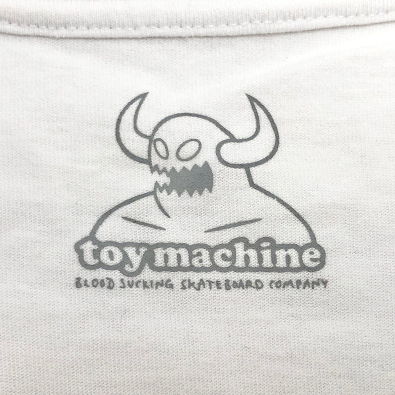 【中古品】【メンズ】 TOY MACHINE トイマシーン PUPPET S/S TEE MTMSCST3 半袖 プリント Tシャツ トップス 142-260826-rs-02-fur サイズ：XL カラー：ホワイト 万代Net店