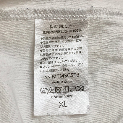 【中古品】【メンズ】 TOY MACHINE トイマシーン PUPPET S/S TEE MTMSCST3 半袖 プリント Tシャツ トップス 142-260826-rs-02-fur サイズ：XL カラー：ホワイト 万代Net店