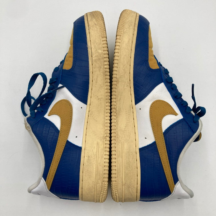 【中古品】【メンズ】 NIKE ナイキ NIKE×UNDEFEATED/DM8462-400/AIR FORCE 1 LOW SP DUNK VS AF-1 PACK 160-250220-NS-5-iwa サイズ：28 カラー：ブルー イエロー ホワイト 万代Net店