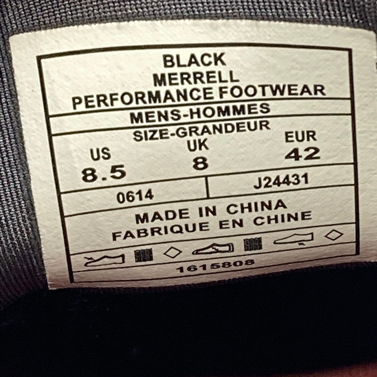 【中古品】【メンズ】 MERRELL メレル CHAMELEON5 ストーム モック ゴアテック 本体のみ（箱なし） 164-251204-WA-02-iwa カラー：BLACK 万代Net店