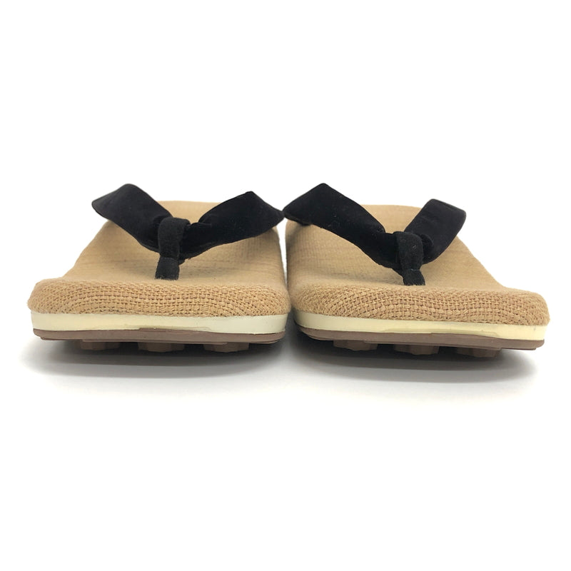 【中古品】【メンズ】 goyemon ごゑもん unda-雲駄- 雪駄 シューズ 靴 164-260826-rs-05-fur サイズ：L (27.5cm〜29.0cm相当) カラー：ベージュ/ブラック 万代Net店