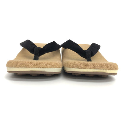 【中古品】【メンズ】 goyemon ごゑもん unda-雲駄- 雪駄 シューズ 靴 164-260826-rs-05-fur サイズ：L (27.5cm〜29.0cm相当) カラー：ベージュ/ブラック 万代Net店