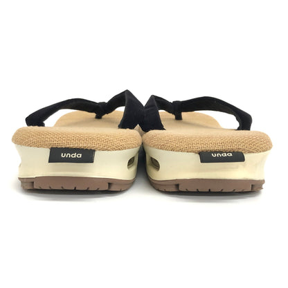 【中古品】【メンズ】 goyemon ごゑもん unda-雲駄- 雪駄 シューズ 靴 164-260826-rs-05-fur サイズ：L (27.5cm〜29.0cm相当) カラー：ベージュ/ブラック 万代Net店