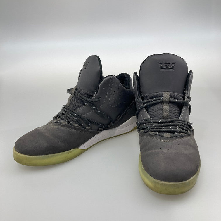 【中古品】【メンズ】 SUPRA スープラ ESTABAN SP04101 スニーカー 本体のみ（箱なし） 162-251206-WA-02-iwa サイズ：27cm カラー：グレー系 万代Net店