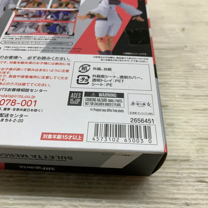 【中古品】 S.H.F/スレッタ・マーキュリー 機動戦士ガンダム 水星の魔女 056-260914-MS-01-min 万代Net店
