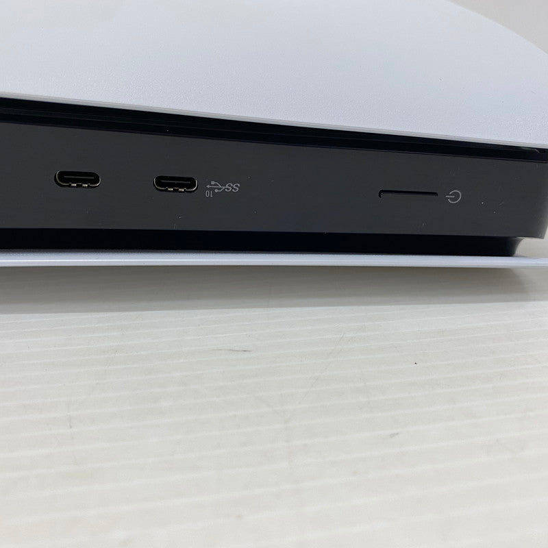 【中古品】 PlayStation5 PRO PS5 プレイステーション5 プレステ5 スリム デジタル・エディション ディスクドライブセット本体 ゲーム 032-250906-ns-2-tei カラー：ホワイト 万代Net店