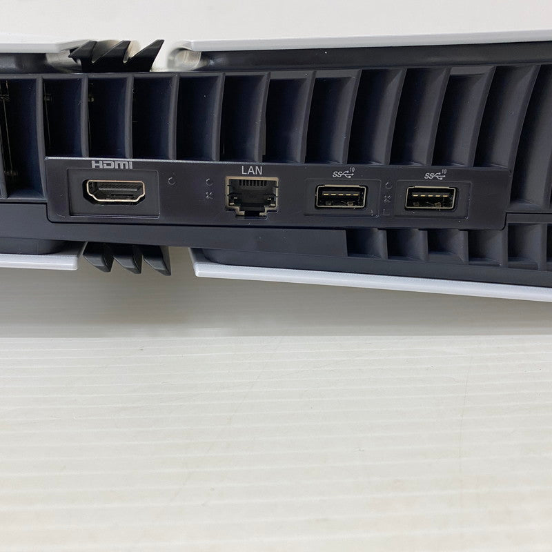 【中古品】 PlayStation5 PRO PS5 プレイステーション5 プレステ5 スリム デジタル・エディション ディスクドライブセット本体 ゲーム 032-250906-ns-2-tei カラー：ホワイト 万代Net店