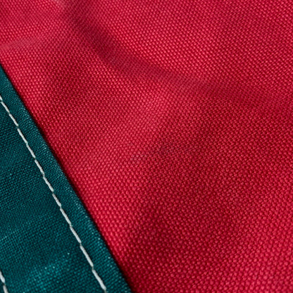 【中古品】【メンズ/レディース】 L.L.Bean エルエルビーン 90S カタディンロゴ トートバッグ カバン 鞄 188-251217-kh-01-izu カラー：レッド×グリーン 万代Net店