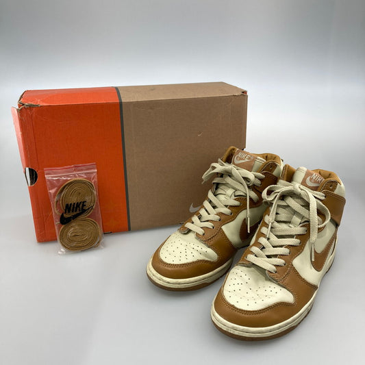 【中古品】【レディース】 NIKE ナイキ 306248-221 2003年製 WMNS DUNK HIGH ROPE MAPLE スニーカー 160-251206-WA-04-iwa サイズ：25cm カラー：ROPE/MAPLE 万代Net店