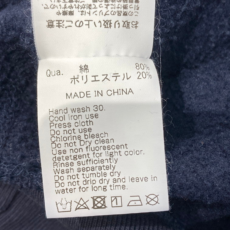 【中古品】【メンズ】 WIND AND SEA 兎珈琲コラボ HOODIE パーカー 147-260311-WA-08-iwa サイズ：M カラー：ネイビー 万代Net店