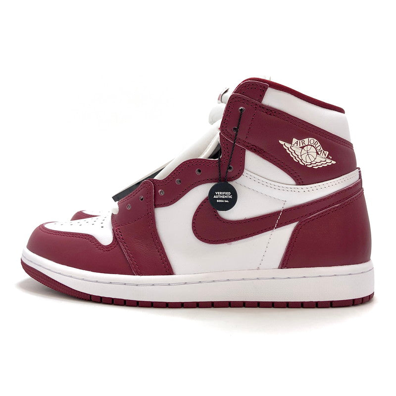 【中古美品】【メンズ】 NIKE ナイキ Air Jordan 1 Retro High OG "Artisanal Red" DZ5485-160 エアジョーダン レトロ ハイ アーティザナルレッド スニーカー シューズ 靴 160-251010-rs-01-fur サイズ：26.5cm US8.5 カラー：ホワイト/ボルドー系 万代Net店