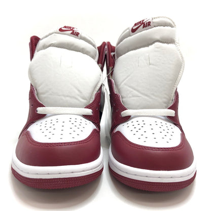 【中古美品】【メンズ】 NIKE ナイキ Air Jordan 1 Retro High OG "Artisanal Red" DZ5485-160 エアジョーダン レトロ ハイ アーティザナルレッド スニーカー シューズ 靴 160-251010-rs-01-fur サイズ：26.5cm US8.5 カラー：ホワイト/ボルドー系 万代Net店