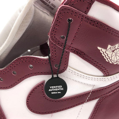 【中古美品】【メンズ】 NIKE ナイキ Air Jordan 1 Retro High OG "Artisanal Red" DZ5485-160 エアジョーダン レトロ ハイ アーティザナルレッド スニーカー シューズ 靴 160-251010-rs-01-fur サイズ：26.5cm US8.5 カラー：ホワイト/ボルドー系 万代Net店