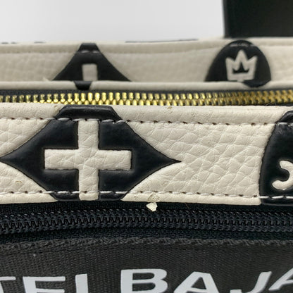 【中古品】【レディース】 CASTELBAJAC カステルバジャック MONOGRAM HAND BAG モノグラム ハンドバッグ カバン 鞄 188-251218-kh-03-izu カラー：ホワイト 万代Net店
