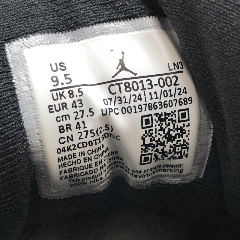 【中古美品】【メンズ】 NIKE ナイキ Air Jordan 12 Retro "Flu Game" (2025) CT8013-002 エアジョーダン レトロ フルゲーム スニーカー シューズ 靴 160-251010-rs-02-fur サイズ：27.5cm US9.5 カラー：ブラック/レッド 万代Net店