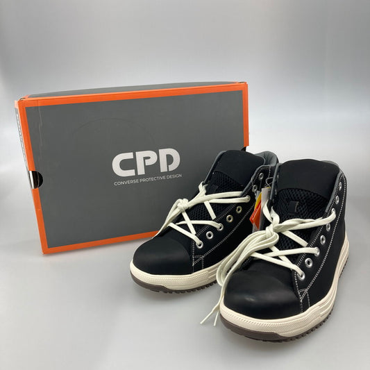【中古美品】【メンズ】 CONVERSE コンバース CPD ALL STAR HI 安全靴 164-260730-hu-15-min サイズ：27cm カラー：BLACK 万代Net店