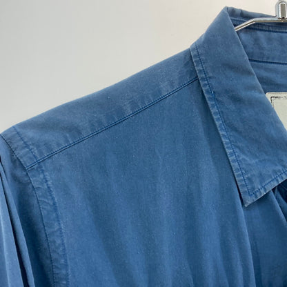 【中古品】【メンズ】 BLACK&BLUE ブラックアンドブルー 14SS ウールトグルシャツ 140-260311-WA-11-iwa サイズ：3 カラー：ブルー 万代Net店