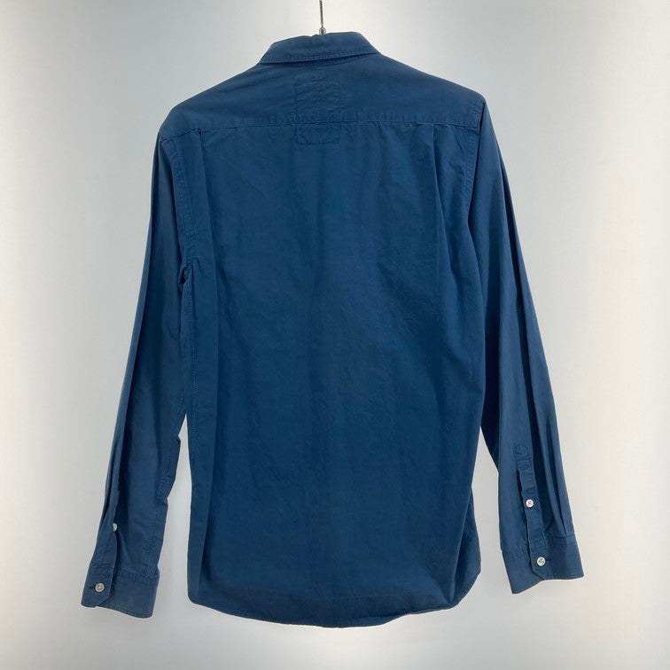 【中古品】【メンズ】 BLACK&BLUE ブラックアンドブルー 14SS ウールトグルシャツ 140-260311-WA-11-iwa サイズ：3 カラー：ブルー 万代Net店