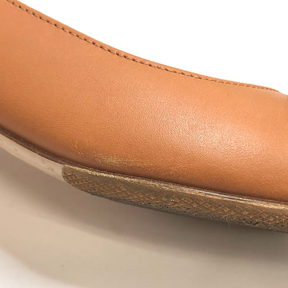 【中古品】【レディース】 FERRAGAMO フェラガモ VARA DB36321 ヴァラ パンプス リボン シューズ 靴 167-260826-rs-08-fur サイズ：4 (約21.5cm相当) カラー：キャメル 万代Net店