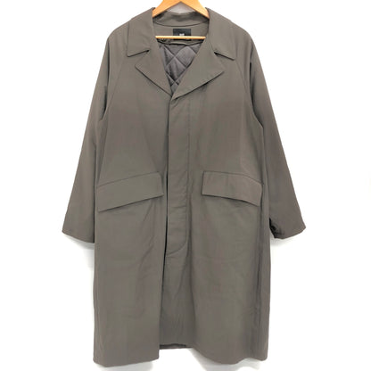 【中古品】【メンズ】 HARE ハレ HESTER COAT HA030128AD ライナー付きBIGチェスターコート コート アウター 147-260826-rs-09-fur サイズ：S カラー：グレー 万代Net店