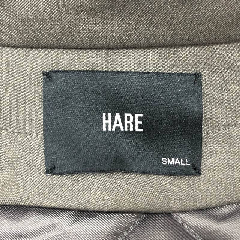 【中古品】【メンズ】 HARE ハレ HESTER COAT HA030128AD ライナー付きBIGチェスターコート コート アウター 147-260826-rs-09-fur サイズ：S カラー：グレー 万代Net店