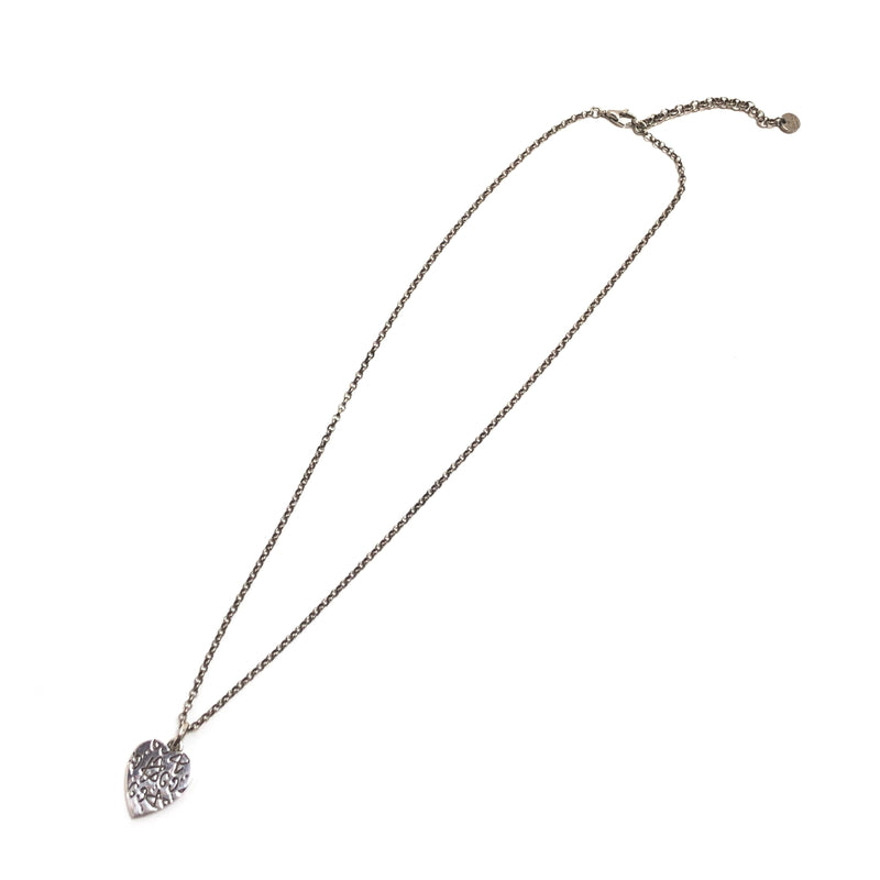 【中古品】【メンズ/レディース】 GUCCI グッチ 455540 J8400 グッチゴースト ハート ネックレス スターリングシルバー SV925 アクセサリー 182-260826-rs-10-fur カラー：シルバー 万代Net店
