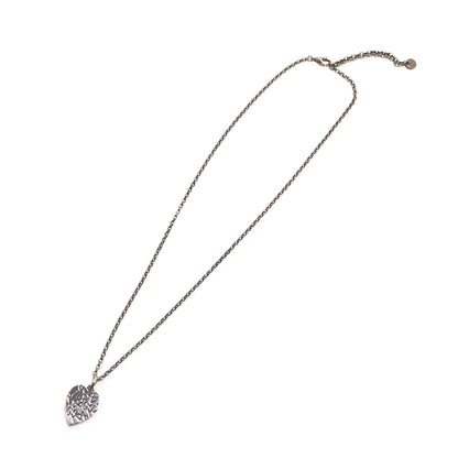 【中古品】【メンズ/レディース】 GUCCI グッチ 455540 J8400 グッチゴースト ハート ネックレス スターリングシルバー SV925 アクセサリー 182-260826-rs-10-fur カラー：シルバー 万代Net店