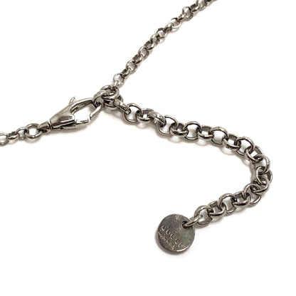 【中古品】【メンズ/レディース】 GUCCI グッチ 455540 J8400 グッチゴースト ハート ネックレス スターリングシルバー SV925 アクセサリー 182-260826-rs-10-fur カラー：シルバー 万代Net店