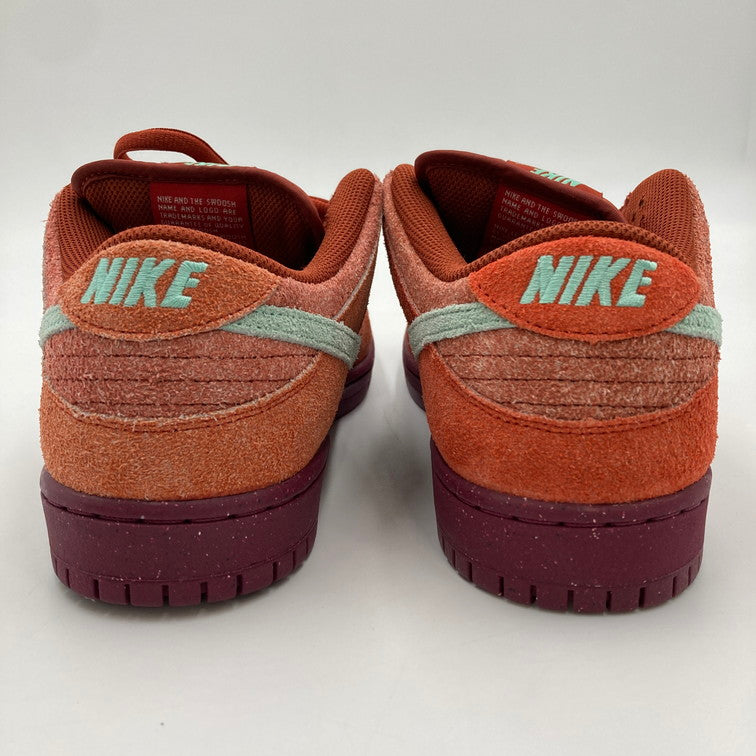 【中古品】【メンズ】 NIKE ナイキ DV5429-601/DUNK LOW PRM MYSTIC RED AND ROSEWOOD 160-250222-NS-1-iwa サイズ：28.5 カラー：レッド 万代Net店