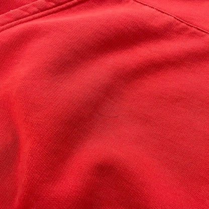 【中古品】【メンズ】 BALENCIAGA バレンシアガ 20AW BACK LOGO MEDIUM FIT HOODIE バックロゴ ミディアム フィット フーディ 長袖 トップス プルオーバー パーカー 141-251114-yo-04-tei サイズ：S カラー：レッド 万代Net店