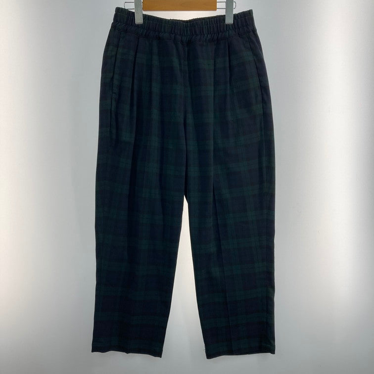 【中古品】【メンズ】 坩堝 TARTAN EASY PANTS 158-260313-WA-04-iwa サイズ：M カラー：ダークグリーン系 万代Net店