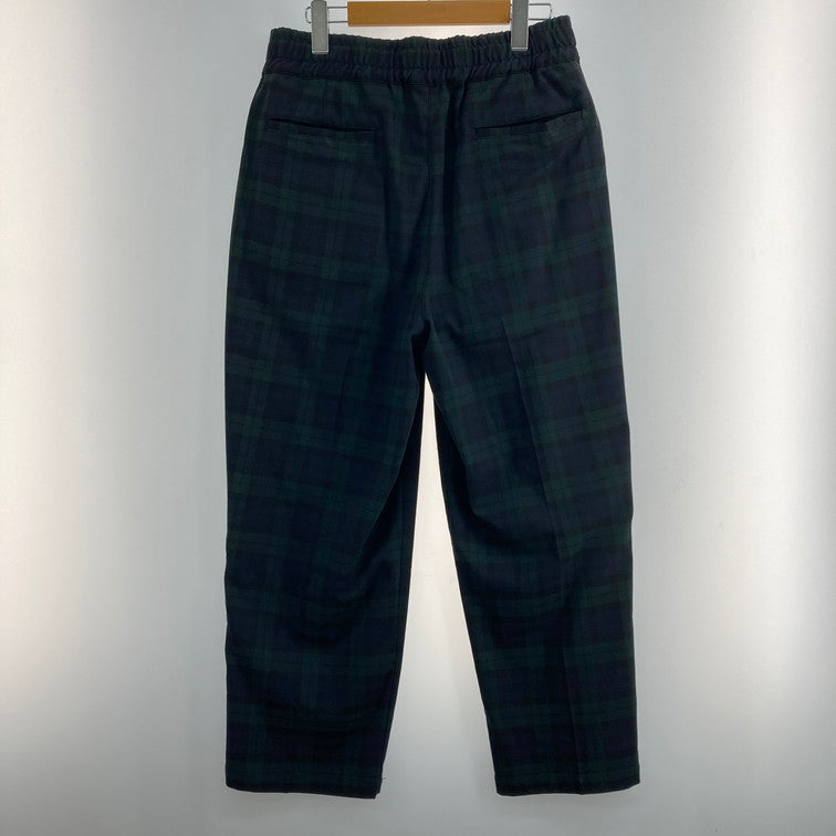 【中古品】【メンズ】 坩堝 TARTAN EASY PANTS 158-260313-WA-04-iwa サイズ：M カラー：ダークグリーン系 万代Net店